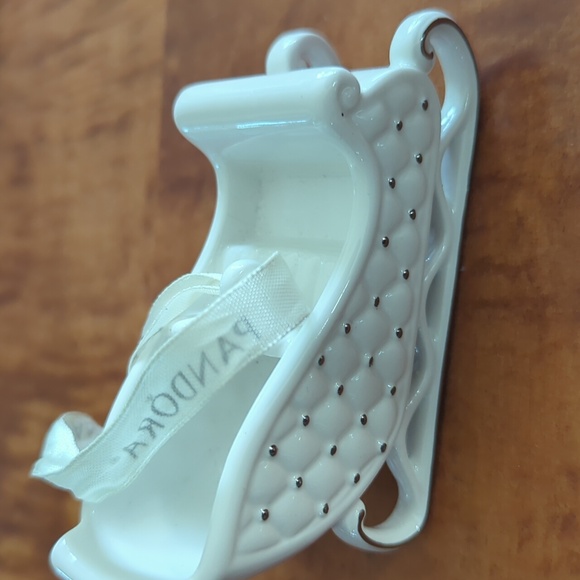 Pandora Porcelain Christmas Sleigh Collectible Ornament - Picture 2 of 10